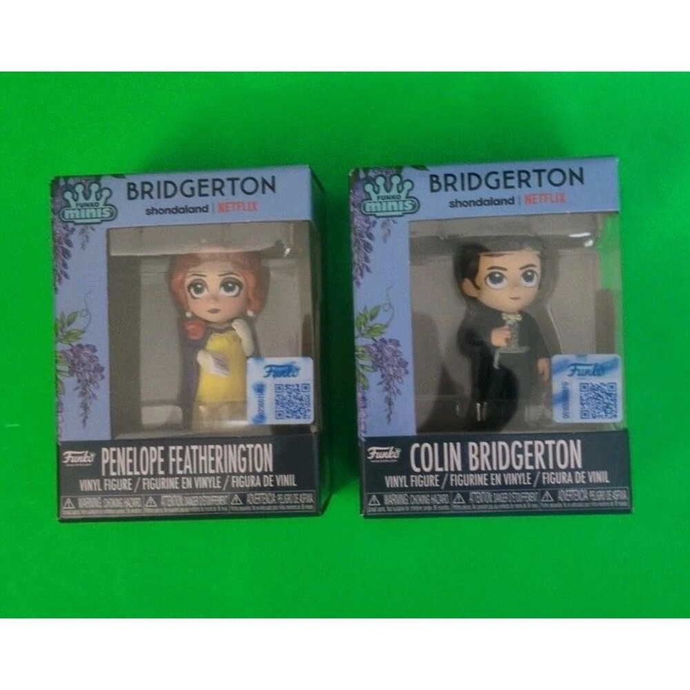 Funko Pop! Minis-Bridgerton Colin Bridgerton & Penelope Featherington Shondaland